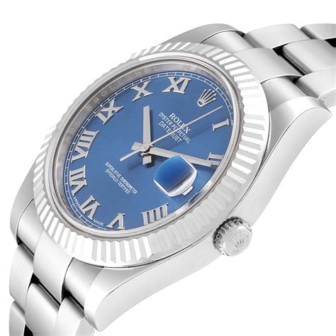 rolex datejust 2 blue dial for sale|rolex datejust price chart.